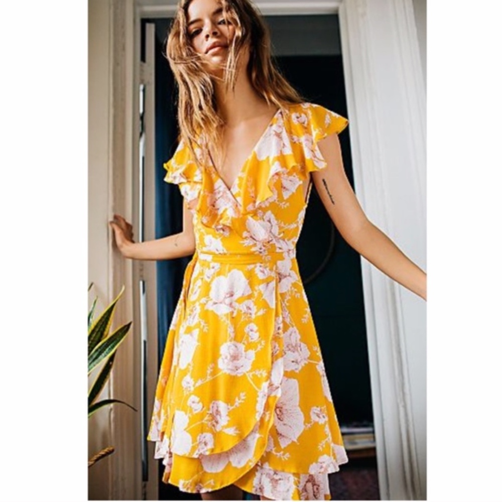 Free People French Quarter Wrap Dress